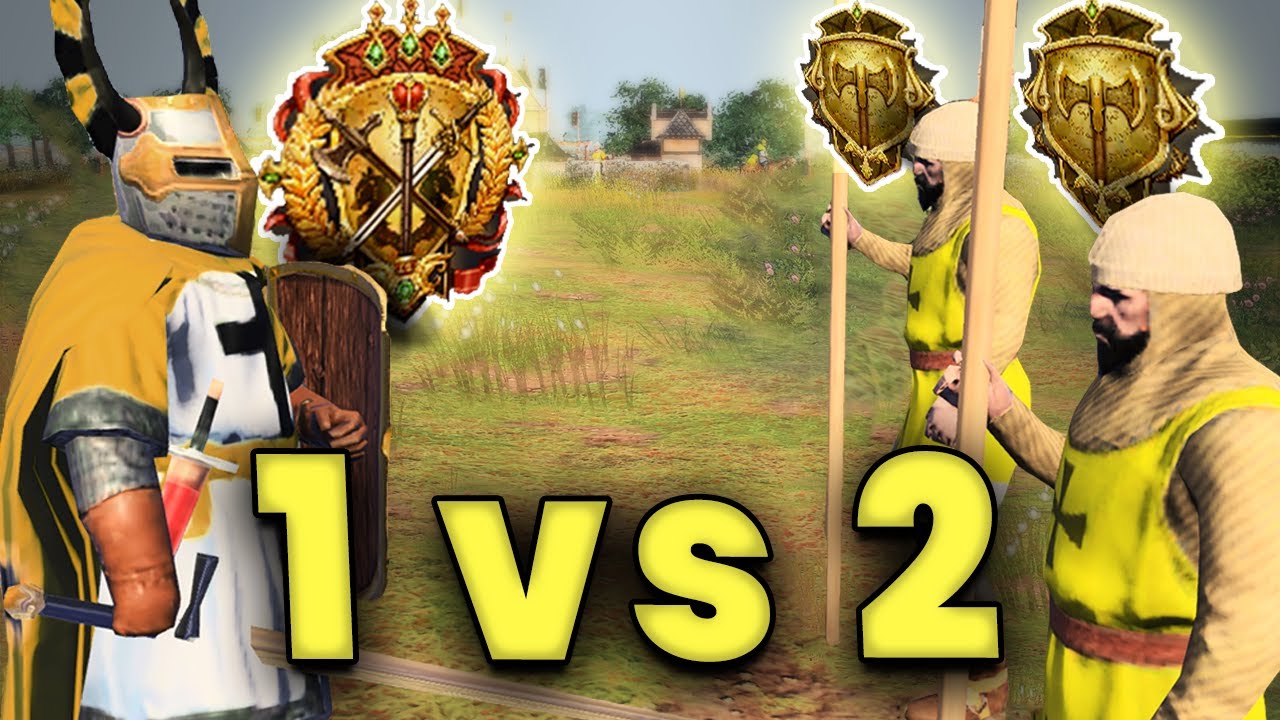 Смогут ли ДВА игрока уровня Gold победить игрока уровня Conqueror 3 в AoE4?