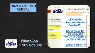 PRECISIÓN LÉXICA - RAZONAMIENTO VERBAL #verbal  #clasesonline  #preuniversitario  #cepreuni