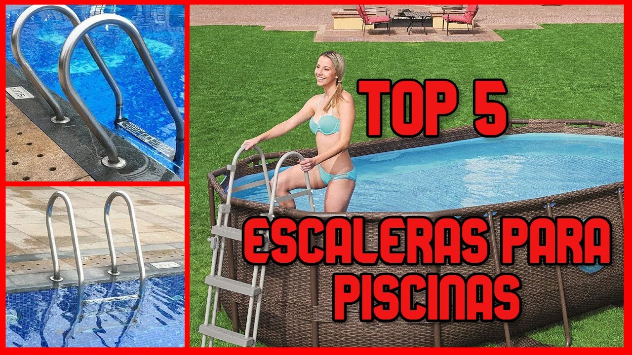 🏊‍♀️🏆 TOP 5 MEJORES ESCALERAS PARA PISCINAS ✅- Escalerillas de piscina desmontable y de obra 2020 💥