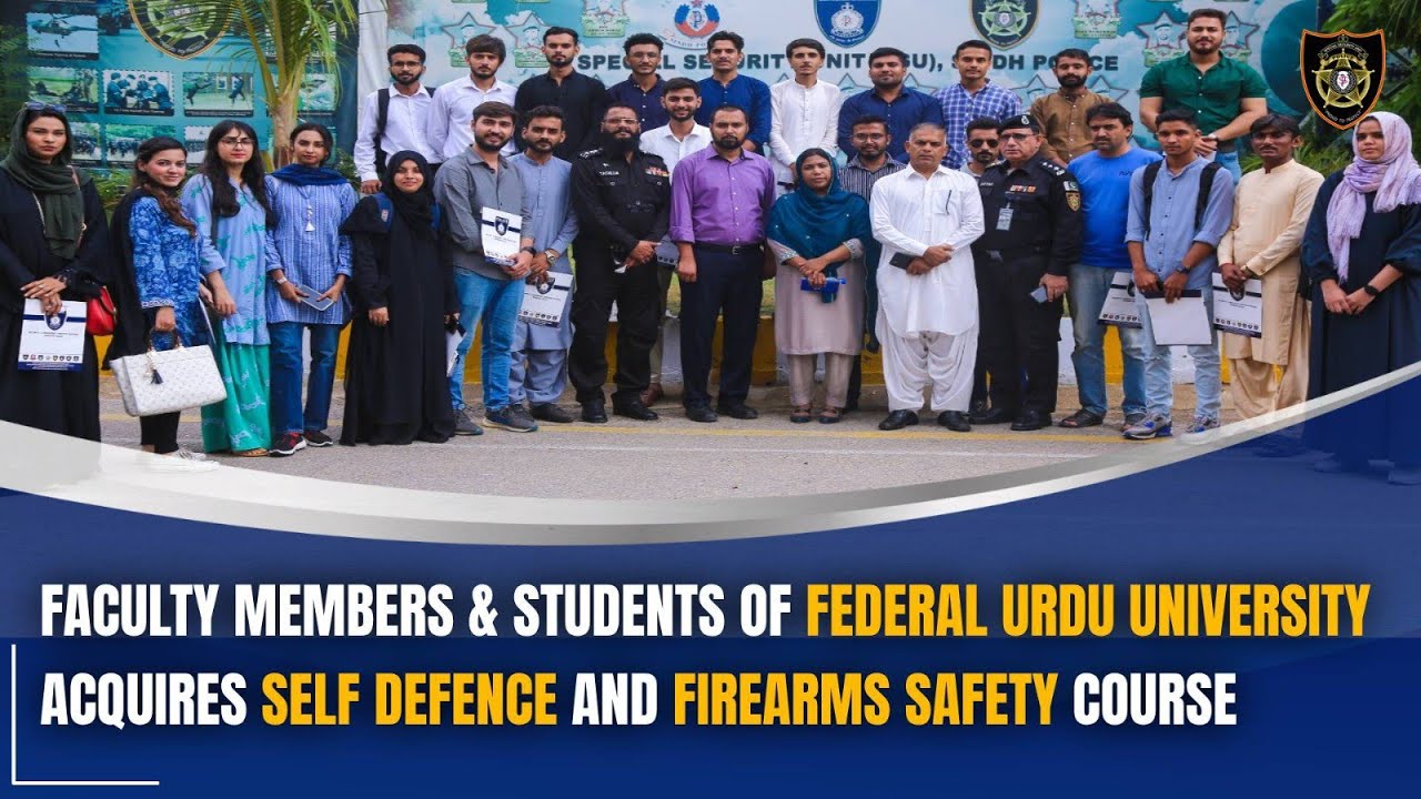 Self Defence & Firearms Safety Course SSU Headquarters Federal Urdu