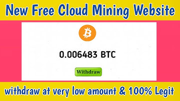 New Free Cloud Mining website 2022,free bitcoin mining sites without investment 2022