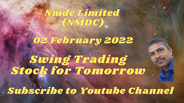 Nmdc Limited | NMDC | swing trading stock for tomorrow | 02 February 2022