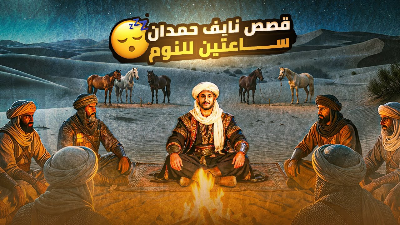 قصص نايف حمدان ساعتين للنوم 😴