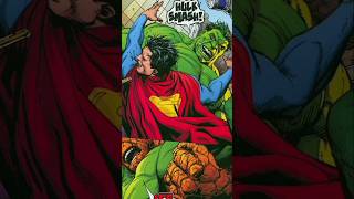 Superman Helps The Hulk 😱🤯 #shorts #marvel #marvelcomics