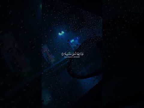 عينا فيها تسمى سلسبيلا اللقارئ المعجزة محمد اللحيدان 