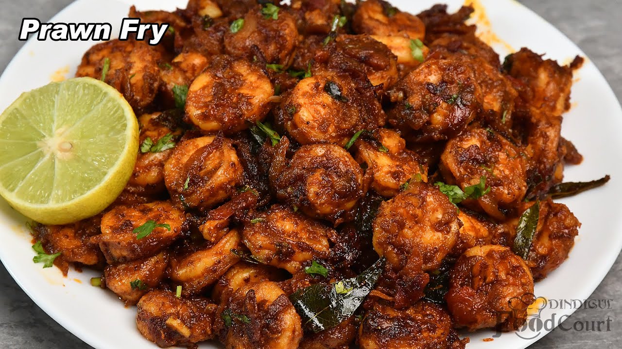 Spicy & Tasty Prawns Fry/ Prawn Varuval/ Prawn Fry YouTube