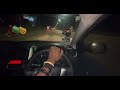 POV night drive