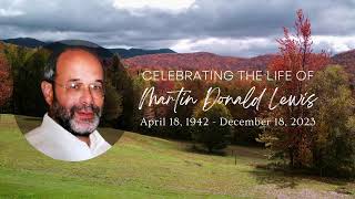 Famous Celebration of Life Service | Martin Donald Lewis Profile