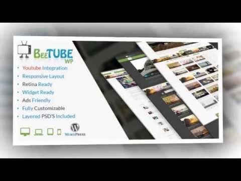 BeeTube Best Responsive Video WordPress Theme