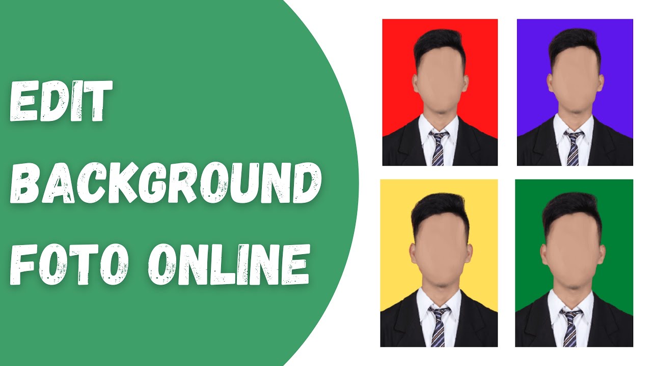 Cara Edit Background Foto Online YouTube