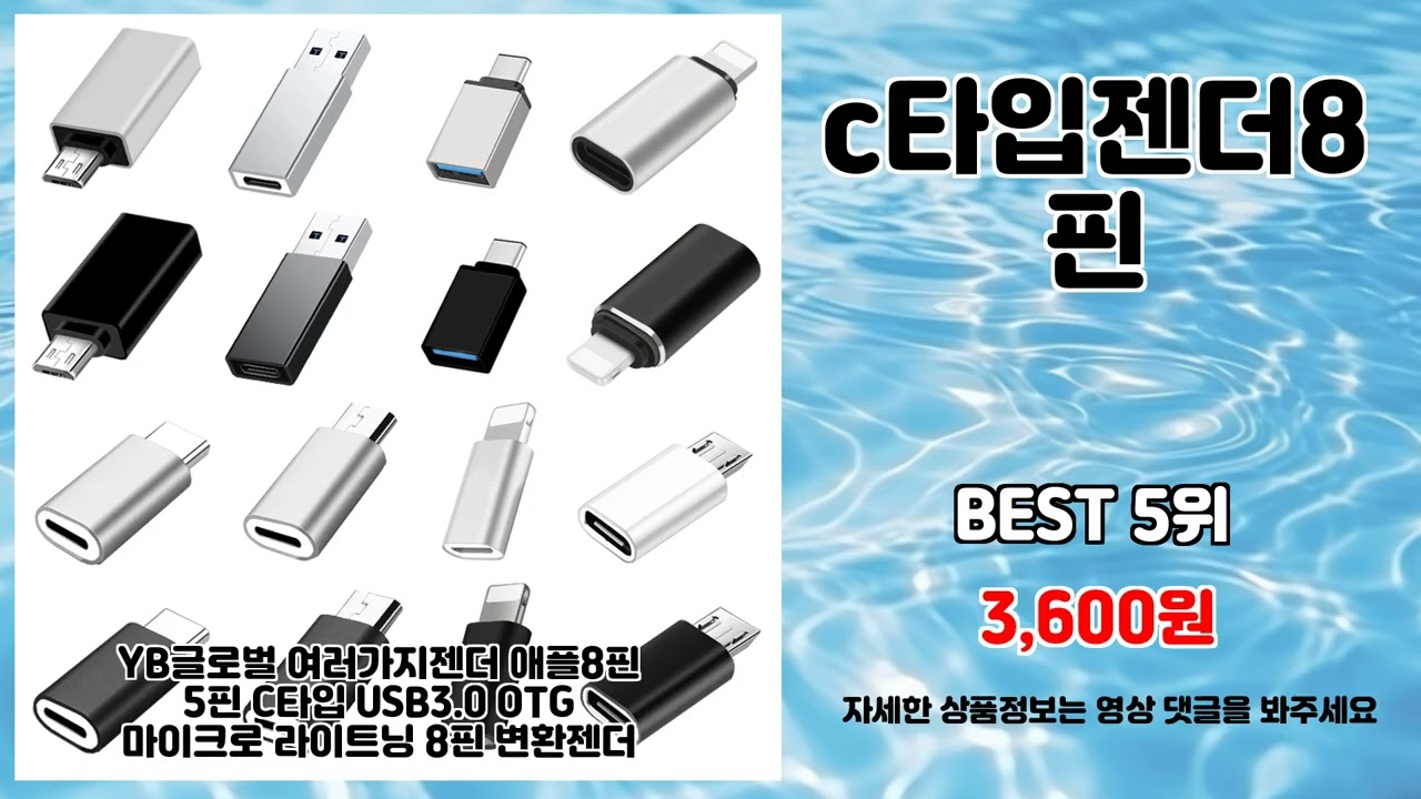 c타입젠더8핀 추천