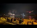花火とドローン、パフォーマンス「スターアイランド2025」オープニング　Fireworks and drones, performance "Star Island 2025" opening