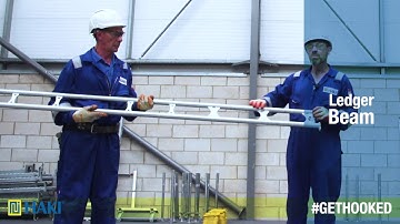 How to build a bay using the HAKI Universal scaffolding system