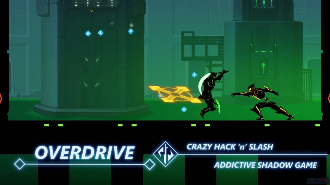 Overdrive Ninja Shadow Revenge Level 10 by Game Mobile - 