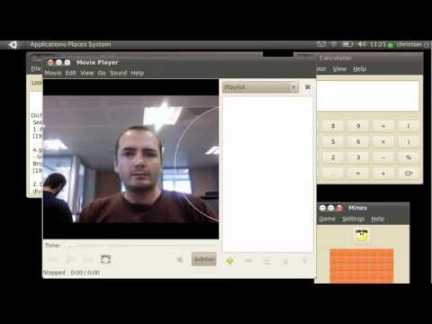 Parallax and fullscreen interaction via webcam