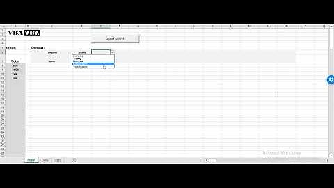 vba-market pull stock quote excel tool
