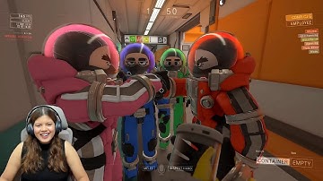 First Time Playing Among Us in 3D (Lockdown Protocol) #lockdownprotocol  #conficjgaming