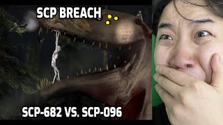 절대 죽지 않는 SCP 682 Vs 한번 보면 무조건 죽이는 SCP 096 과연 승자는..?