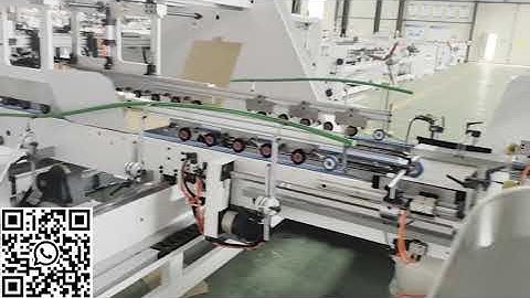 Automatic Two pieces folder gluer /Corrugated Carton Folding Gluing Machine