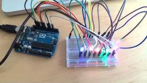Fading and blinking created by fading code not random