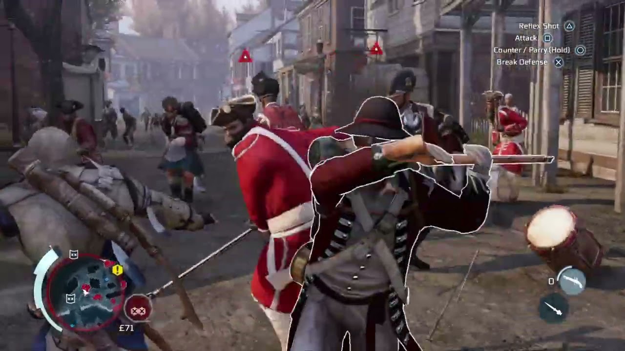 Assassin's Creed® III Remastered combat