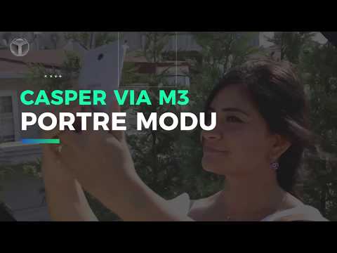PORTRE CANAVARI İLE SELFİE DENEMESİ YAPTIK! - Casper VIA M3 Portre modu!