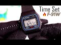 Al salah f91w watch time set