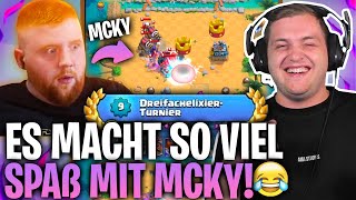 😂🤩 GEWINNE ich ENDLICH die ERSTE CHALLENGE gegen MCKY?! | Spannender hätte es nicht sein können!