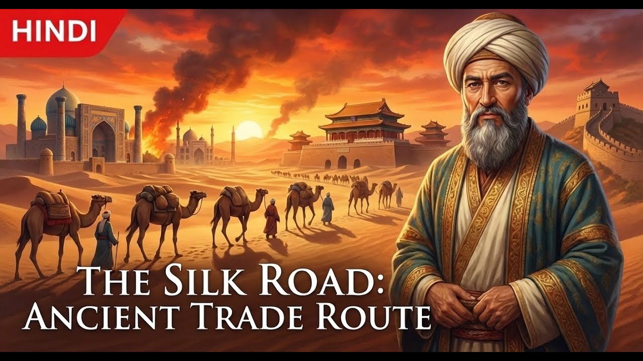 The Entire History of Silk Road | The Ancient Route That Shaped the World Full Hindi Documentary