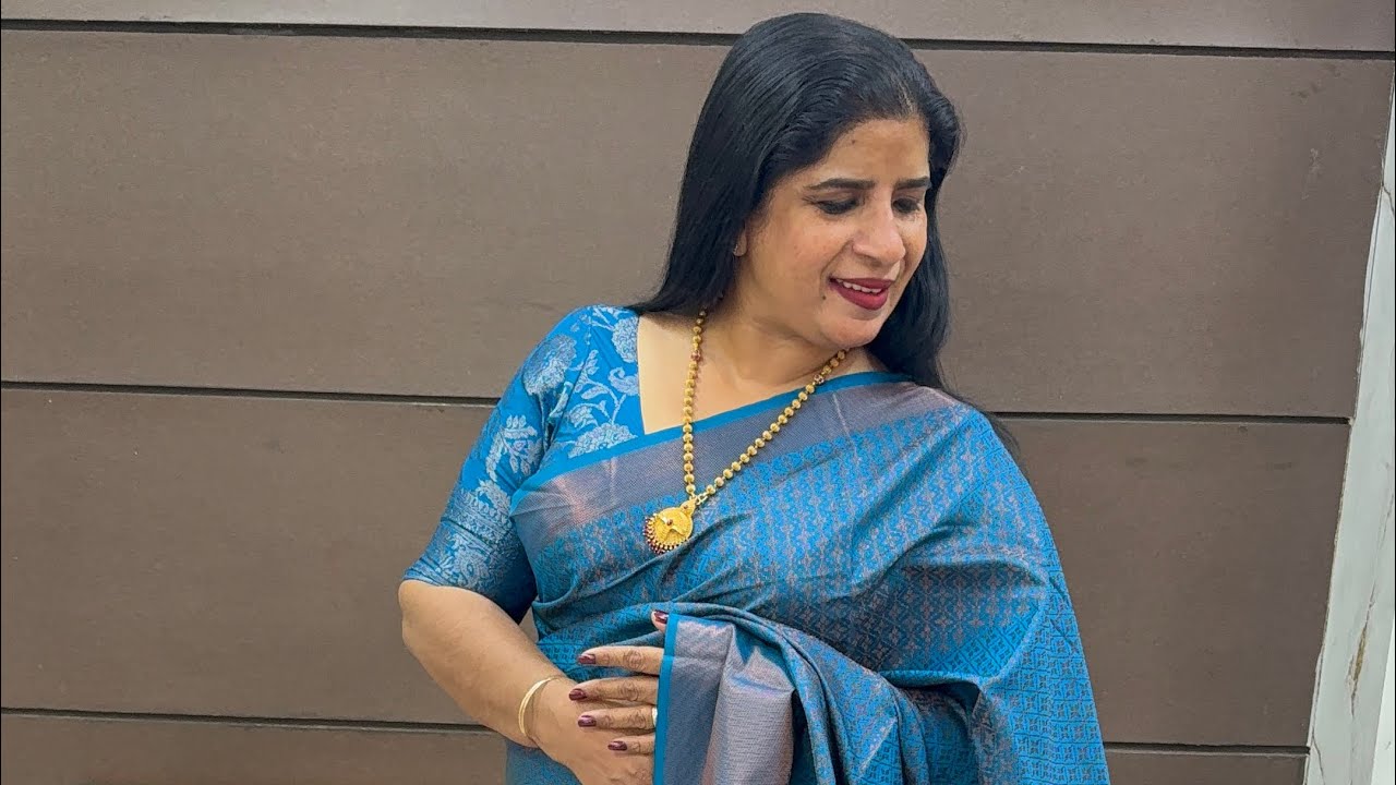 Beautiful Semi Kanchipuram sarees available for more dm ￼⁨094479 72228