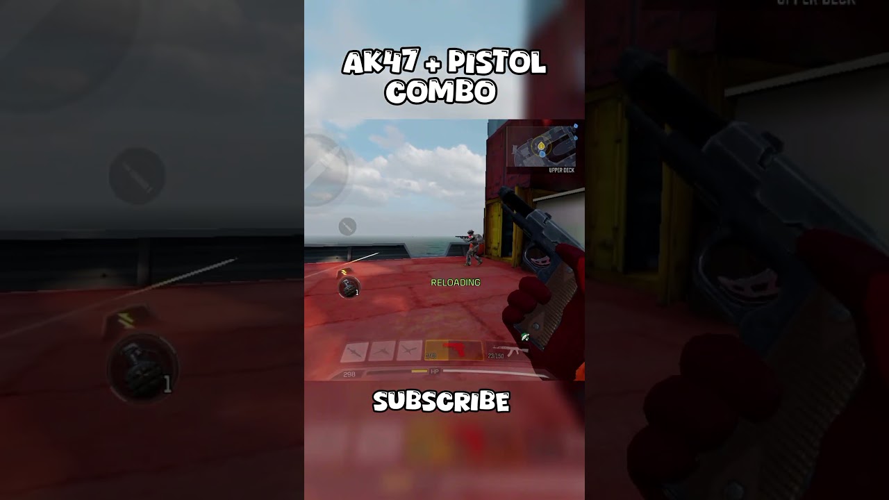 Armada Strike With AK47 and PISTOL combo.