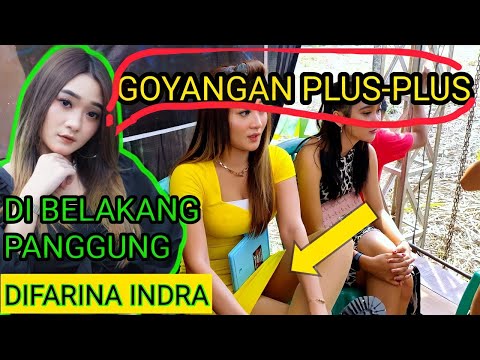 Goyangan Difarina Indra Di Belakang Panggung