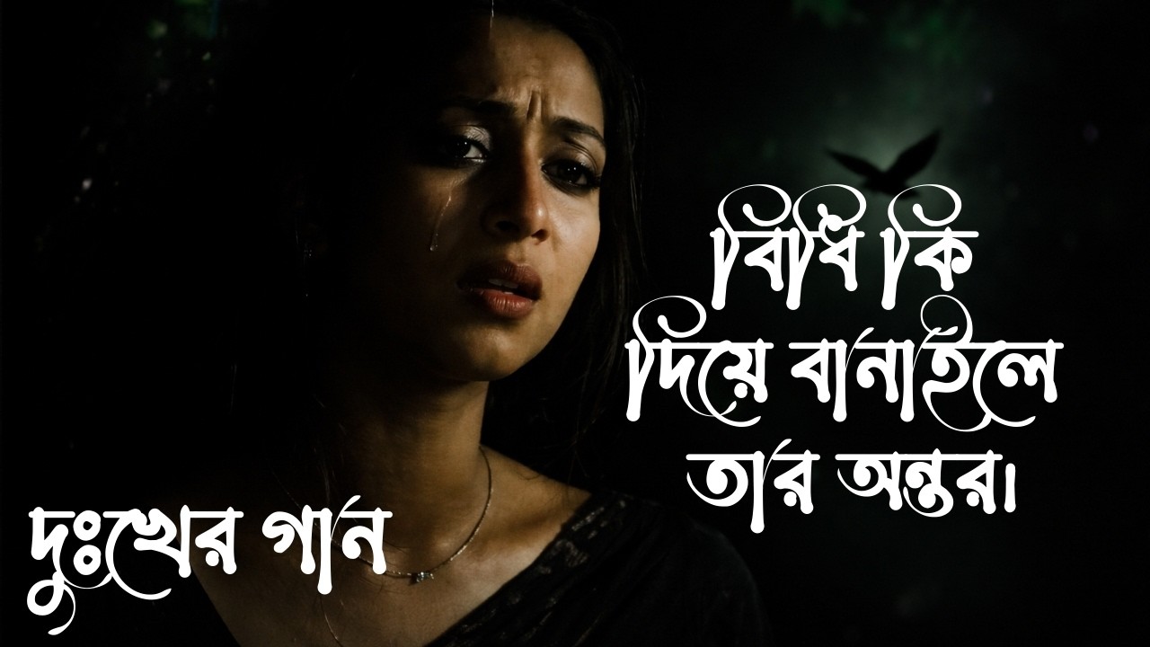 💞দুঃখের গান🎤:   বিধি কি দিয়ে বানাইলে তার অন্তর। ♫♪♬ #sad #sadmusic #sadsongs #love #music