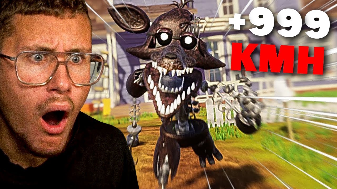 FOXY IN HELLO NEIGHBOR IST SCHNELLER ALS FREDBEAR😭😭