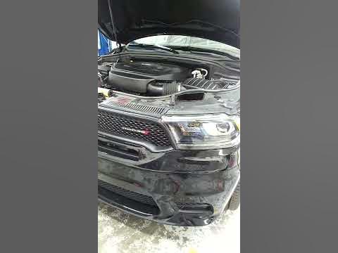 2019 Dodge Durango oil filter location - YouTube