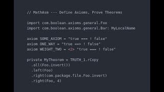 LIVE CODING - MathAsm #3. Parsing Theorems