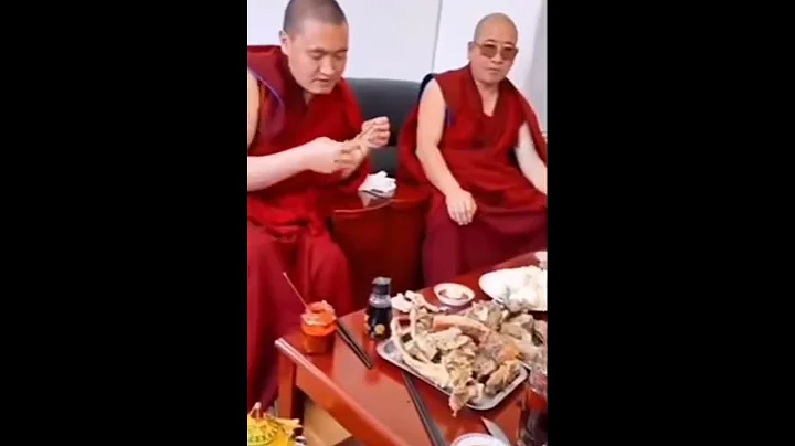 Buddhist monks eating Beaf & dogs' meat - DayDayNews