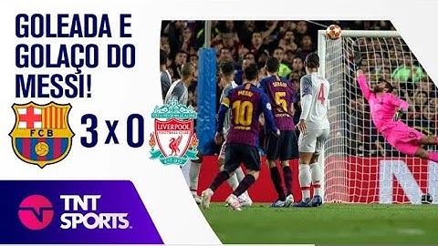 EIS QUE BARCELONA DESTRÓI O LIVERPOOL