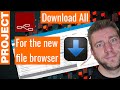Download All is now available for the Node-Red file browser