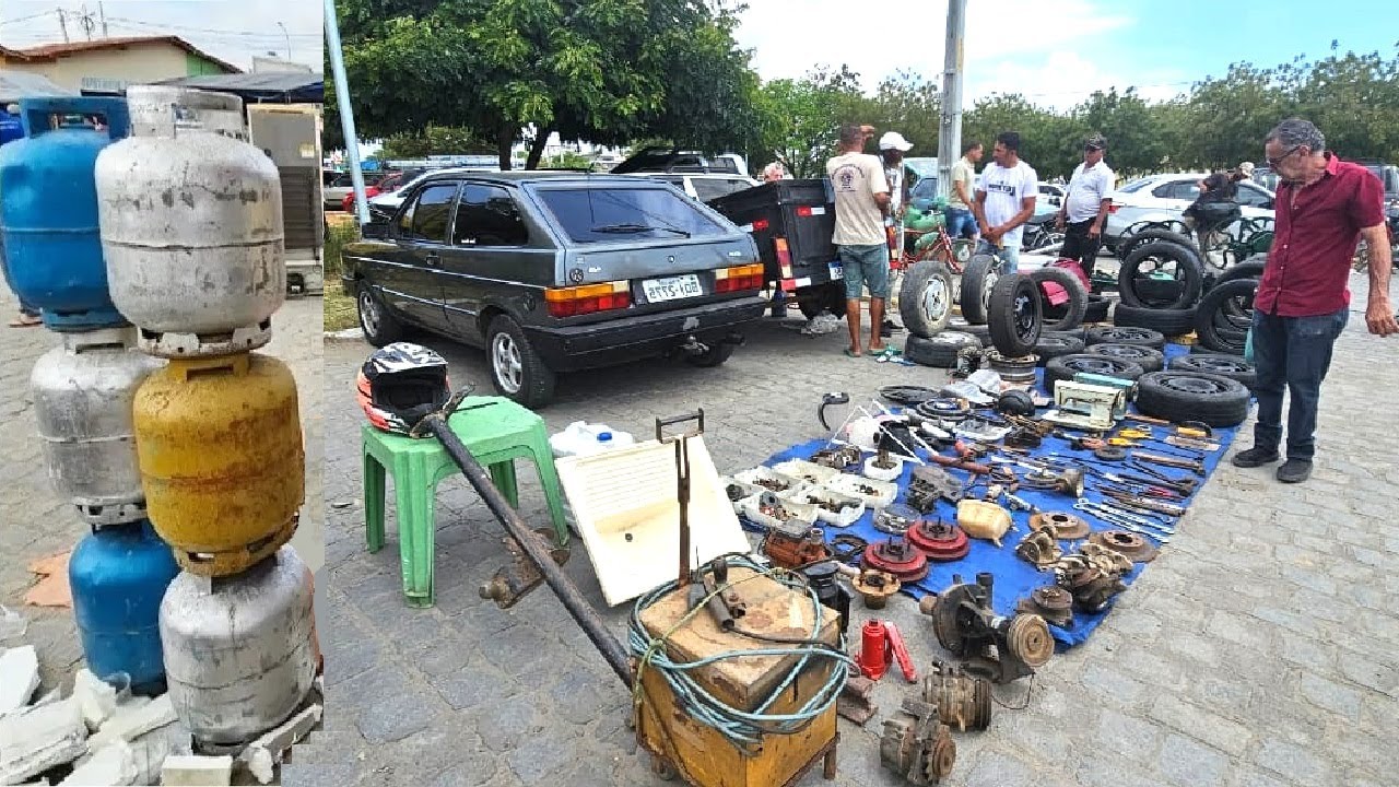 NA MAIOR FEIRA DO ROLO NO NORDESTE BRASILEIRO TEM RELÍQUEAS DOS ANOS 80