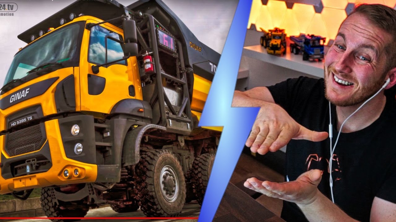 GINAF Truck Fabrik! Hier werden aus LKWs 95 Tonnen Monster mit 10x8 Antrieb - M4cM4nus reagiert