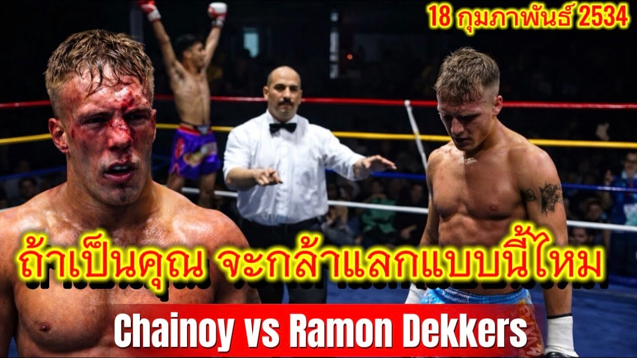 ชัยน้อย จอมเปิดแผล ปะทะ รามอน เเดกเกอร์ ไอ้กังหันนรก | ใครจะอยู่ ใครจะร่วงศึกเดือดในตำนาน! 