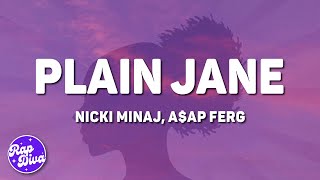 A$AP Ferg, Nicki Minaj - Plain Jane REMIX (Lyrics)
