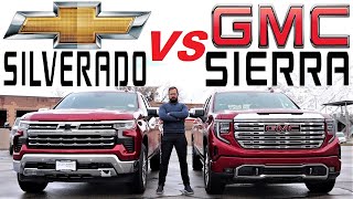 2023 Chevy Silverado VS 2023 GMC Sierra: Badge Engineering?
