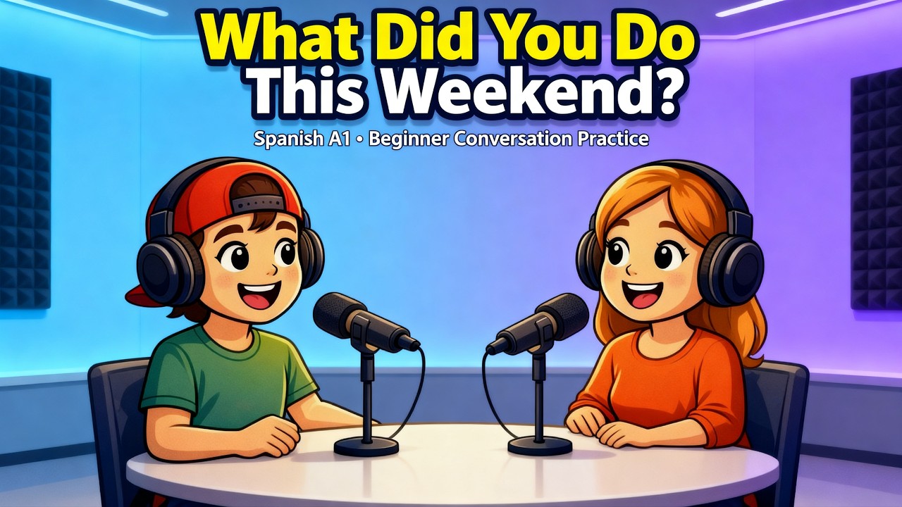 Что вы делали на этих выходных? | Практика разговорного испанского A1