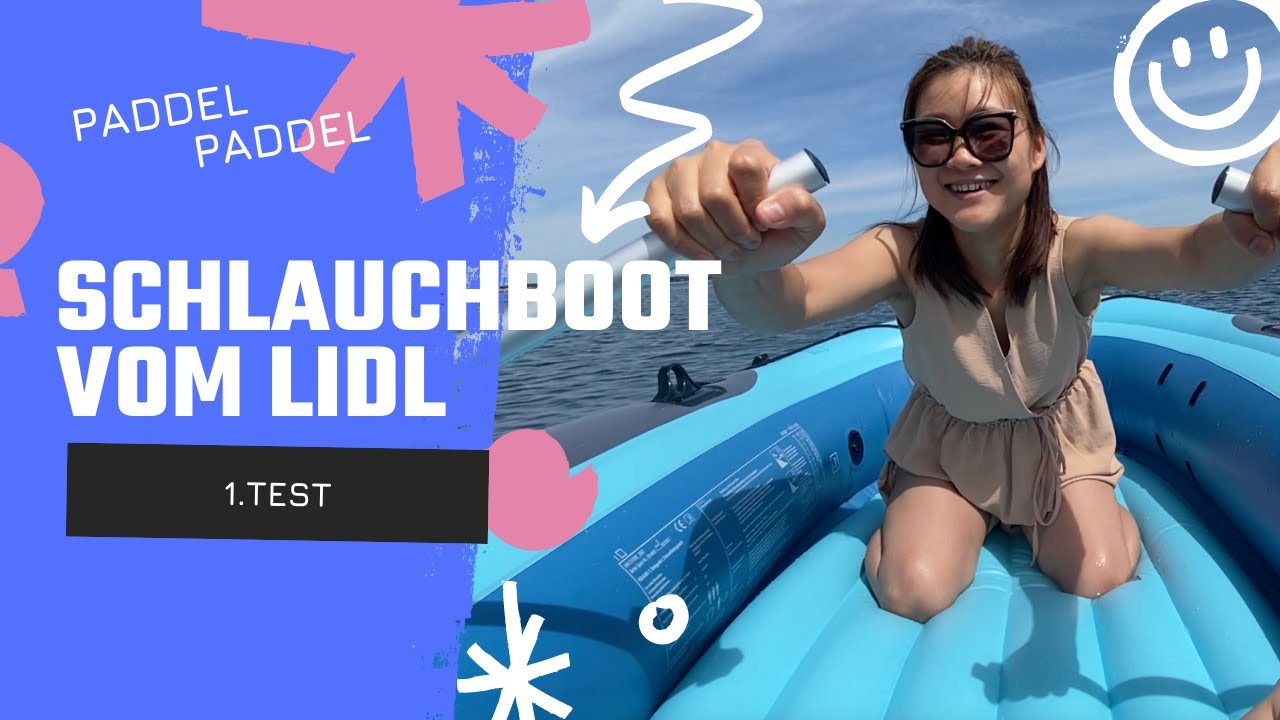 - (Review) YouTube 1.Test LIDL Crivit Schlauchboot -