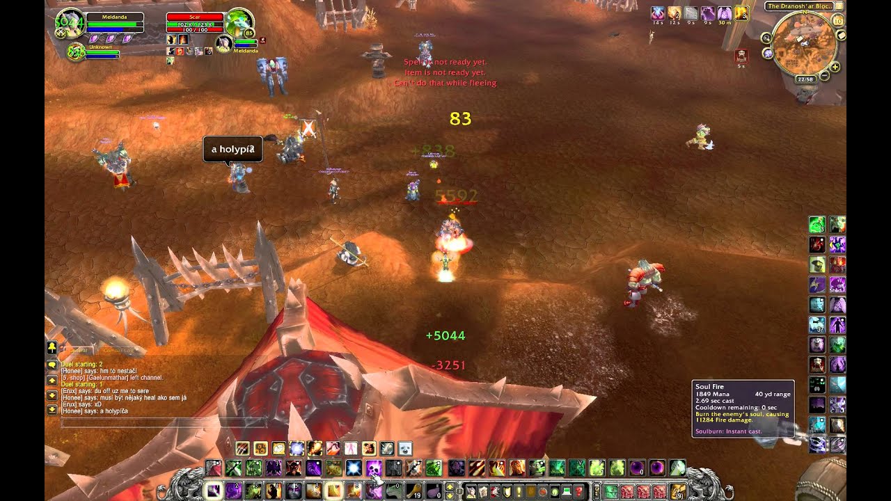 Scar vs Meldanda - Dragonmaw