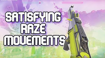 Most SATISFYING RAZE plays ON Valorant