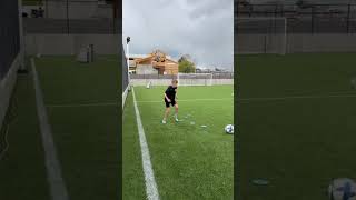 A high level first touch makes all the difference ⚡️⚽️ #football #soccer #skills #coaching #viral