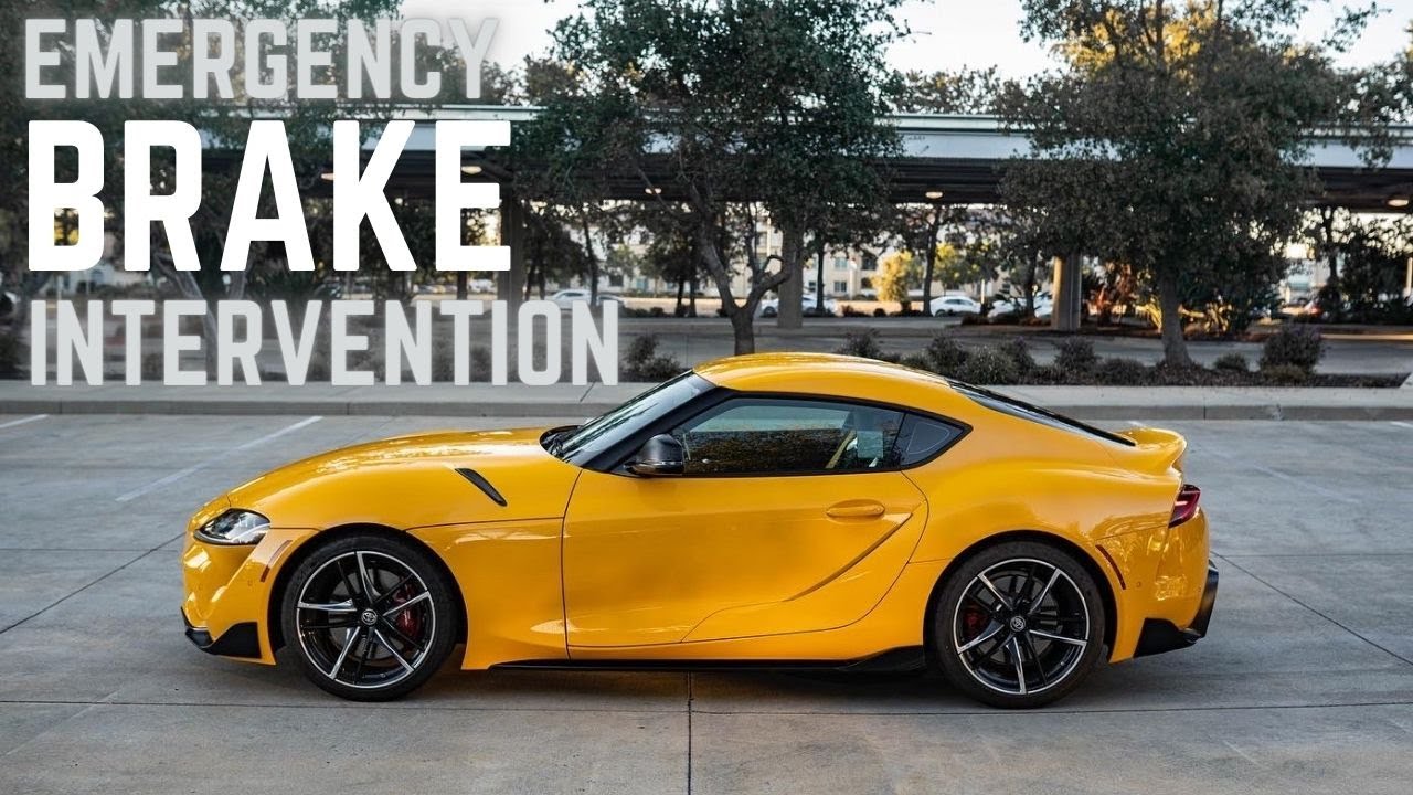 HOW I DISABLED THE EMERGENCY BRAKE INTERVENTION ON MY 2021 SUPRA MK5